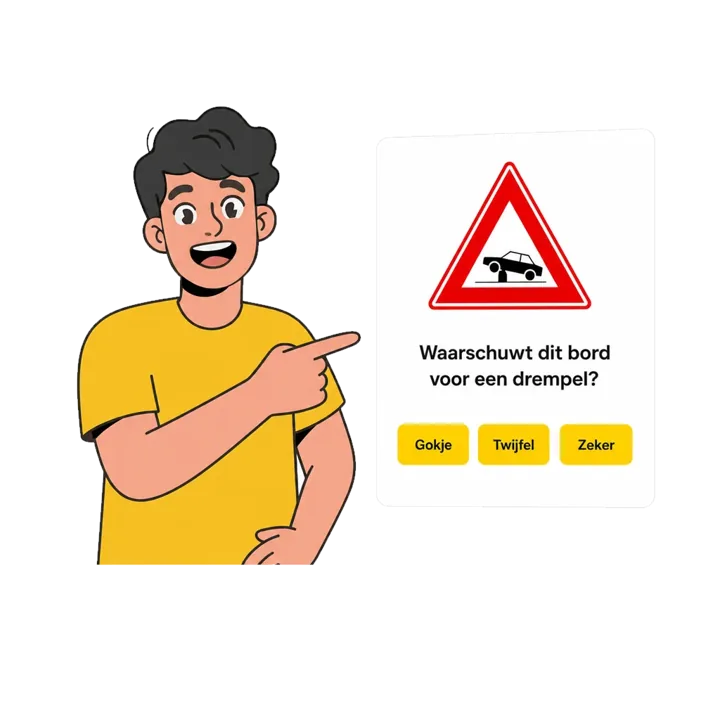 Theorio-app: Slim herhalen: hoe zeker was je?