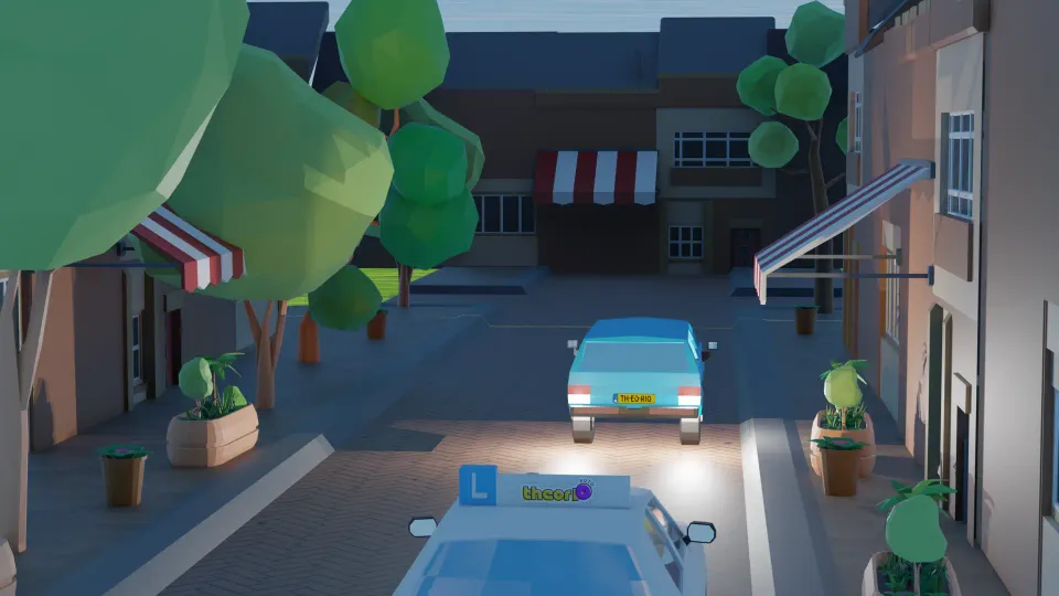 Kan je verwachten dat de auto voor je achteruit gaat?