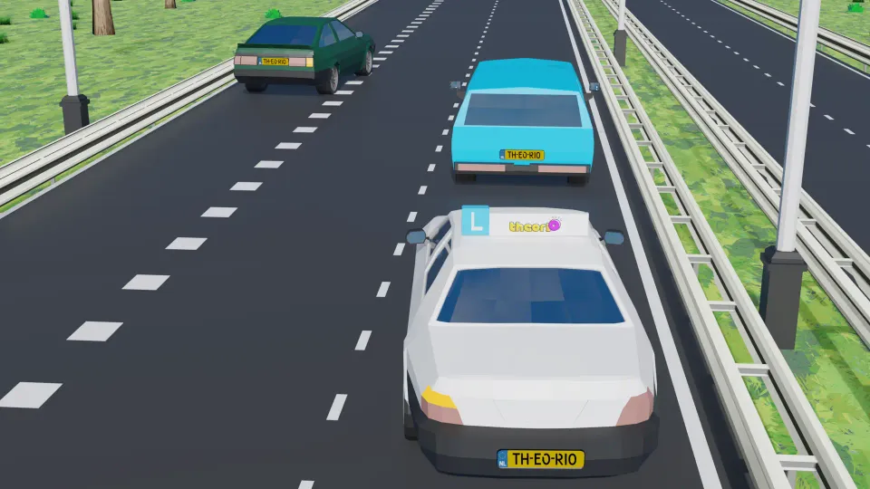 Are you allowed to overtake here?