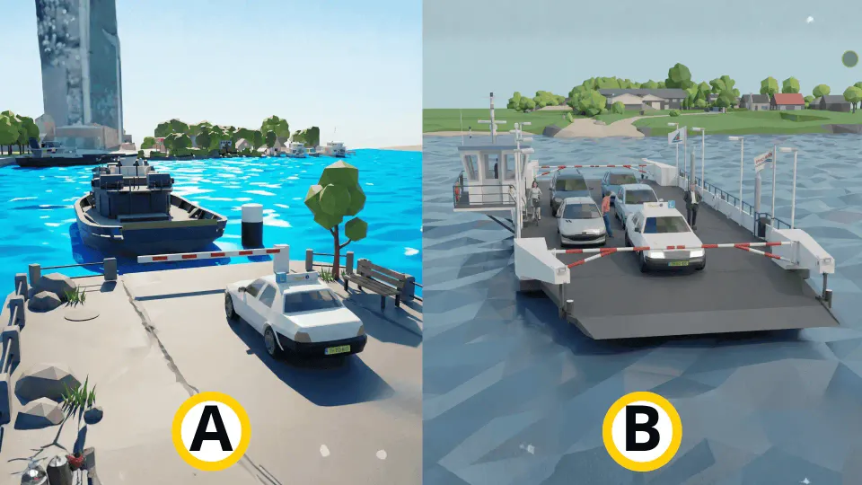 In which situation should you turn off the engine?