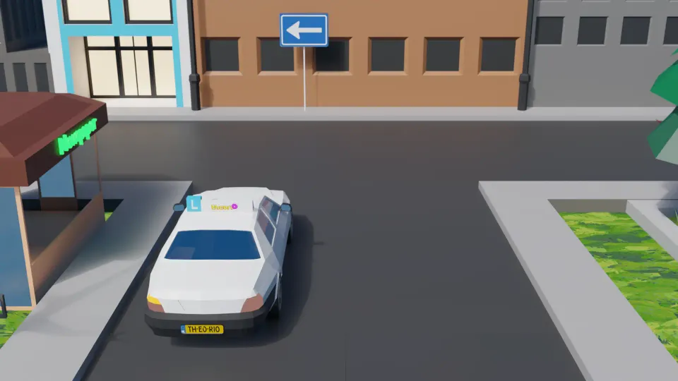 Do you want to turn left, are you positioning yourself correctly?