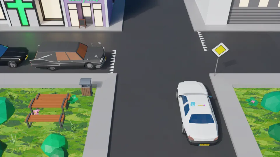 Should you yield to the funeral procession now?