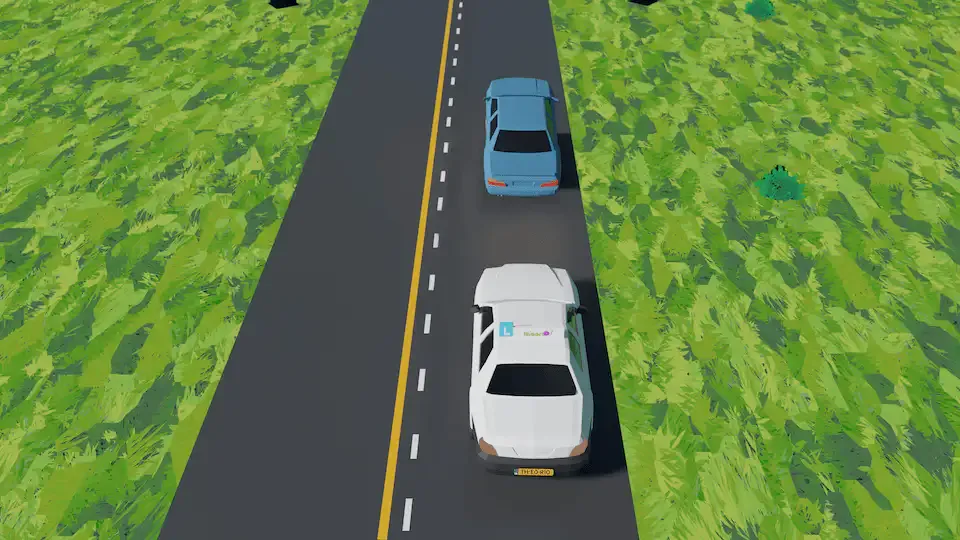 Are you allowed to overtake here?