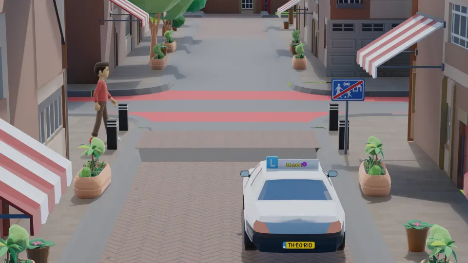 Should you give way to the pedestrian?