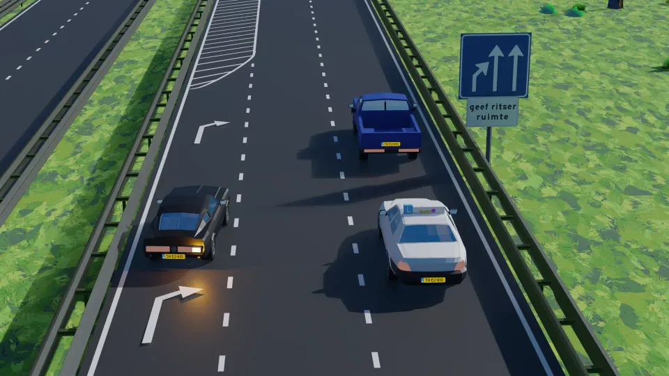 Are you allowed to overtake here now?