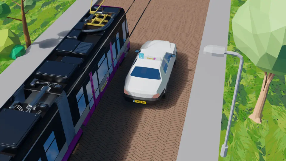 Are you allowed to overtake on the right here?