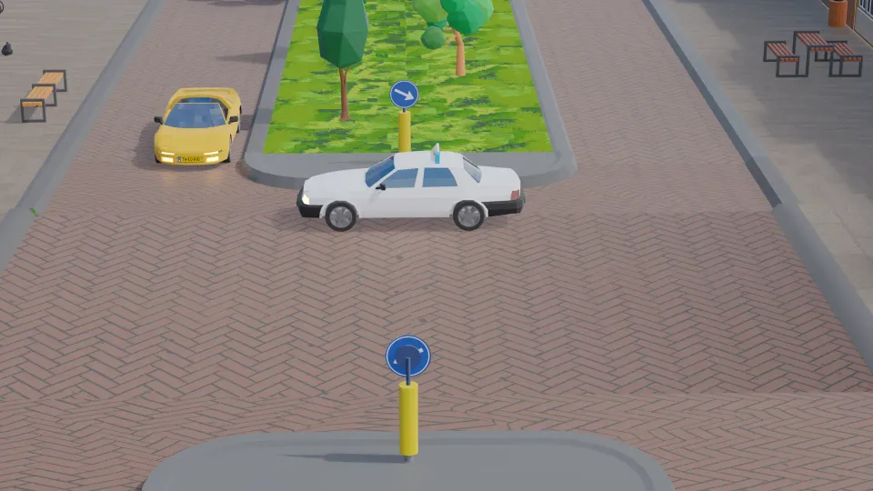 You want to turn left. Are you positioning yourself correctly here?