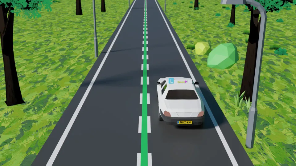 Are you allowed to overtake here?