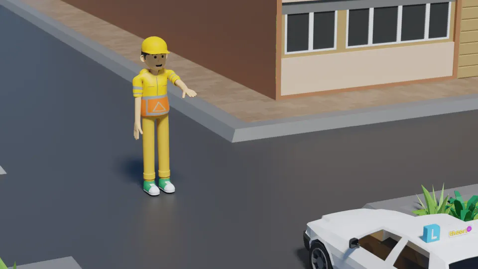 You see a traffic controller at the intersection, are you required to listen to their instructions?