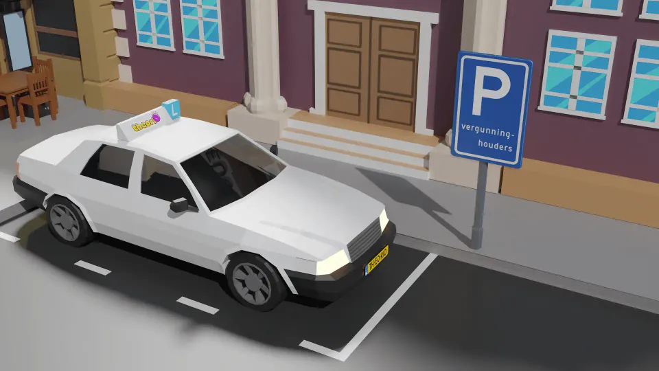 Is it allowed to park here with a parking disc?