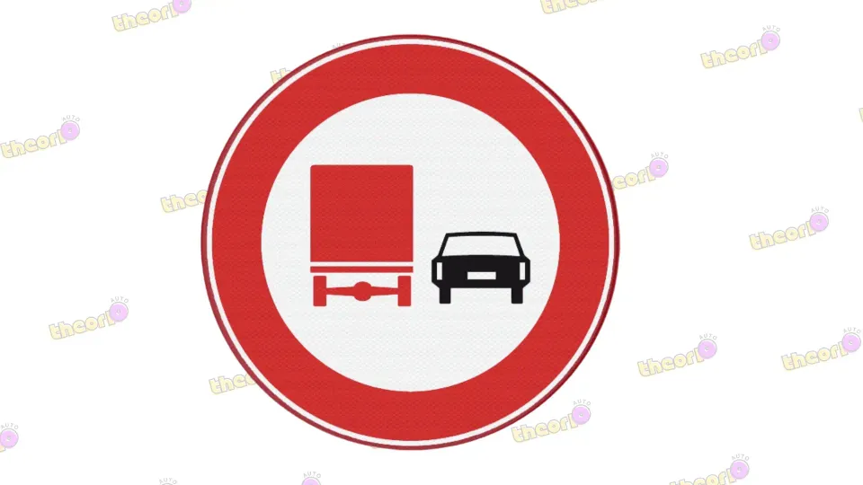 Who is this overtaking prohibition for?