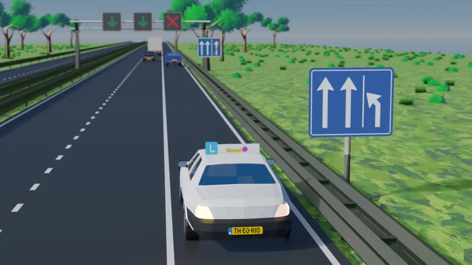 Mag je hier blijven rijden?