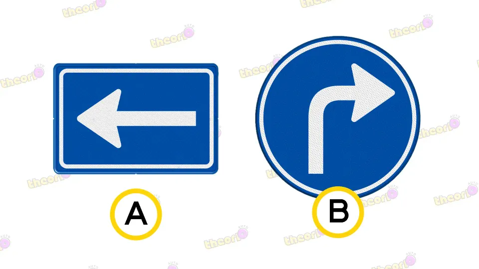 Bij welk bord kan je verkeer van links verwachten?