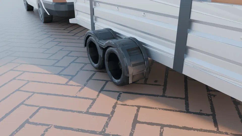What is the minimum tread depth of a trailer tire?