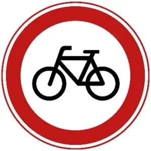 C14: Verboden voor fietsen