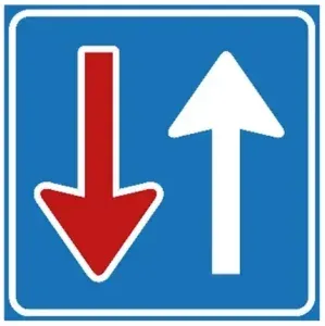 F6: Voorrang op tegenliggers