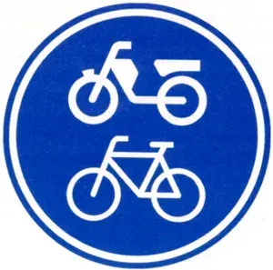 Cycle/moped path G12a