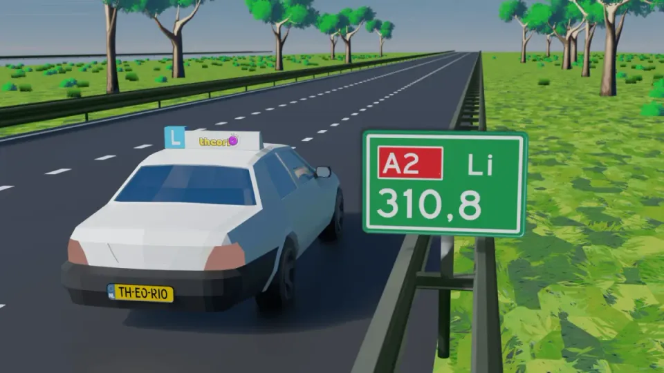 Motorway: A + number