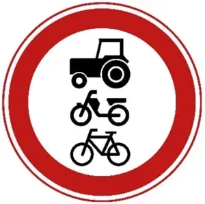 C9: Verboden voor langzaam verkeer