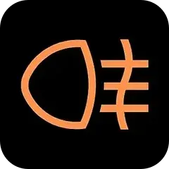 Rear fog light symbol