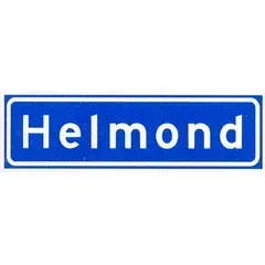 Place name sign: inside a built-up area 50 km/h applies, also on an autoweg.