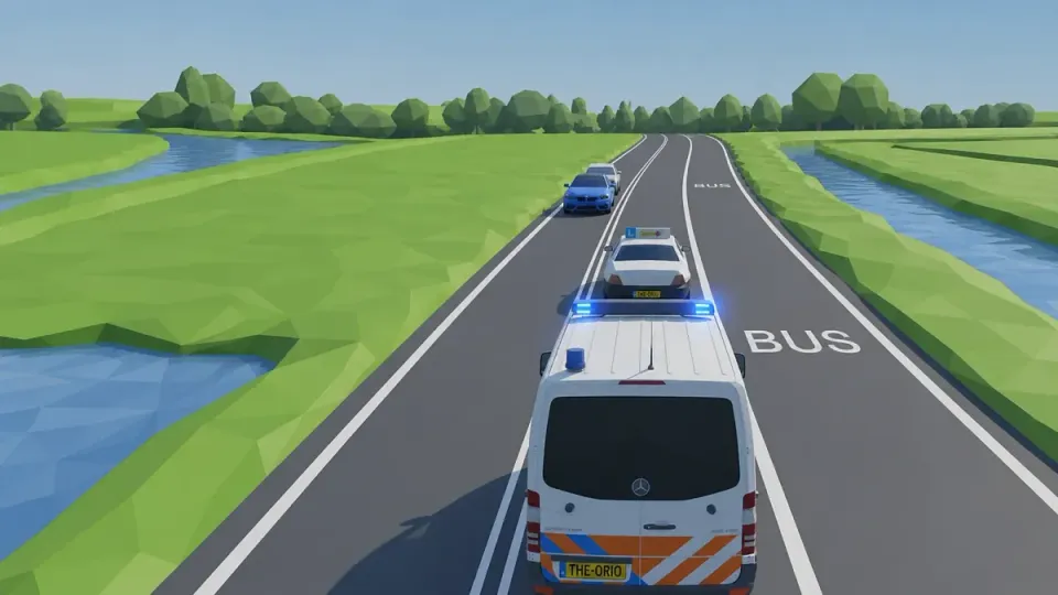 BUS of LIJNBUS reserveert het wegdeel voor de toegestane categorieën. Een gewone auto mag er niet zomaar rijden, ook niet als er geen bus is.