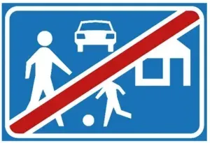 Bord G6: einde erf