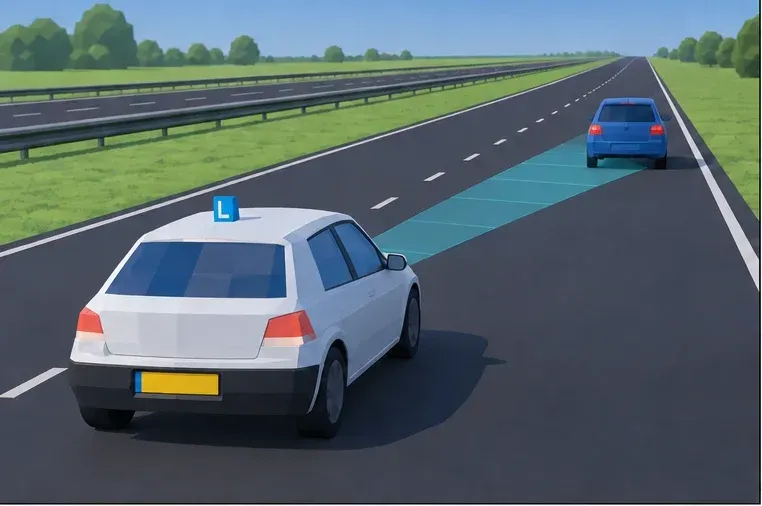 May brake for recognised collision danger. Do not plan ordinary driving around emergency intervention.
