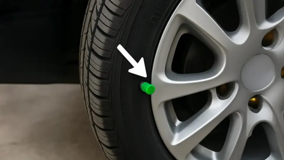 A green valve cap often points to nitrogen. The cap does not replace measuring.