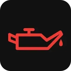 Oil pressure symbol