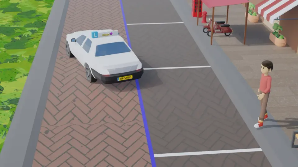 Pedestrian in this situation