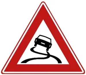 J20: Risk of skidding