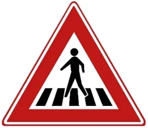J22: Pedestrian crossing