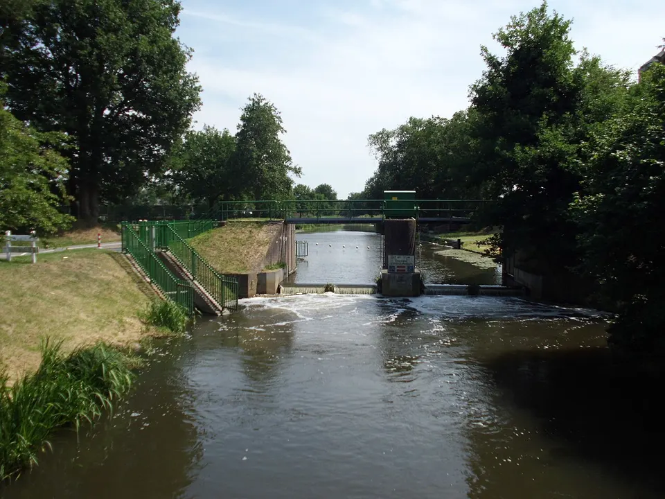 Bridge over the water — area around Woudenberg