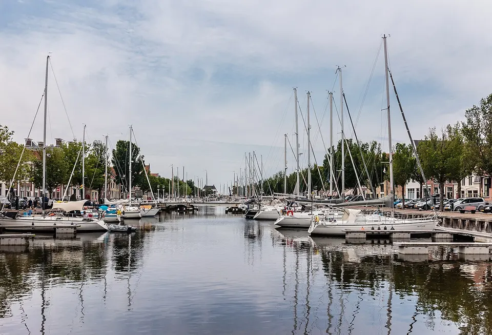 De Noorderhaven — omgeving van Harlingen