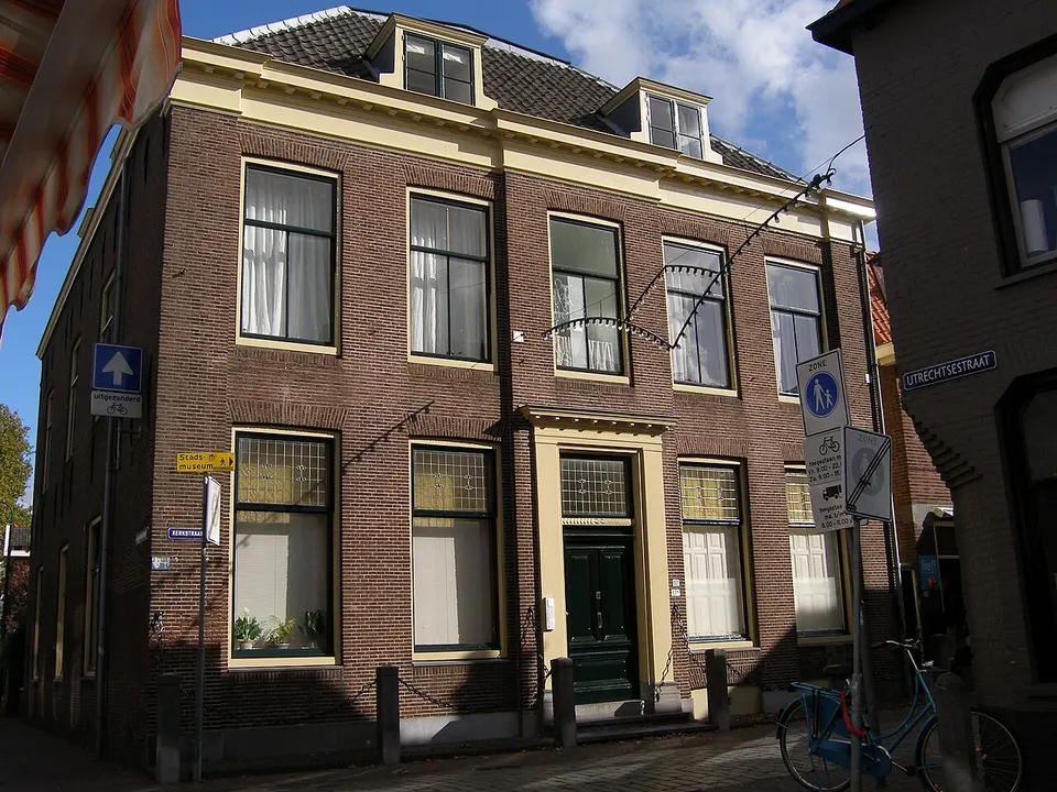 Older buildings along a street — area around IJsselstein