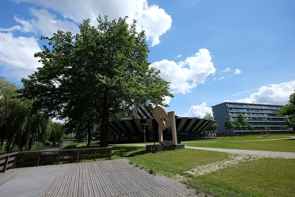 Groene omgeving met bomen — omgeving van Veenendaal
