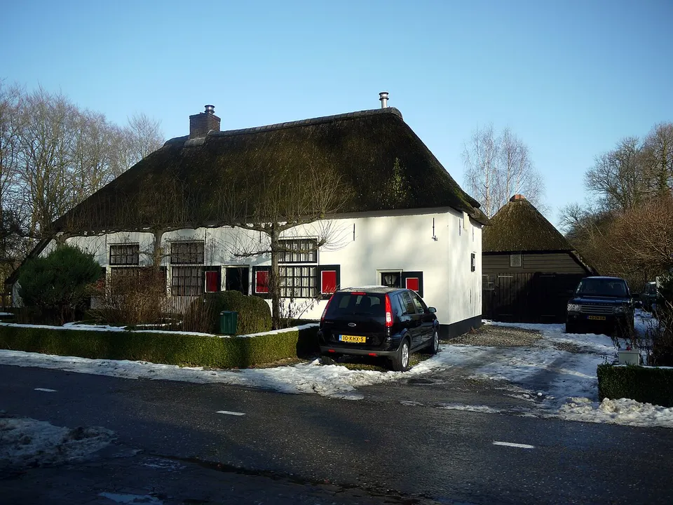 Boerderij met erf — omgeving van Wezep
