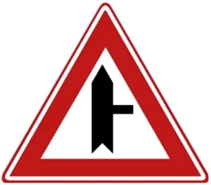 Voorrangskruispunt Zijweg rechts