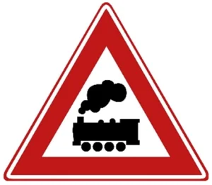 Overweg zonder slagbomen