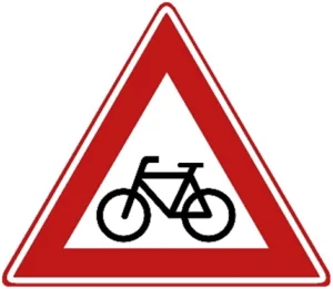 Fietsers en bromfietsers