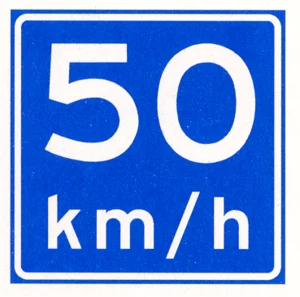 Recommended speed