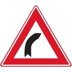 Bord J3: Bocht links