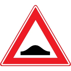 Bord J38: verkeersdrempel